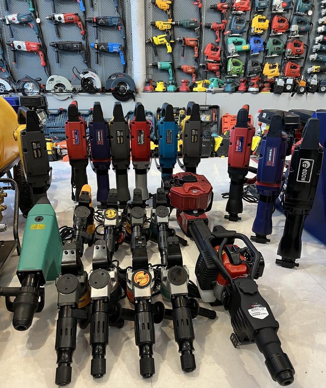 بورس انواع پیکور چکش تخریب برقی بنزینی|ماشین‌آلات صنعتی|یزد, |دیوار