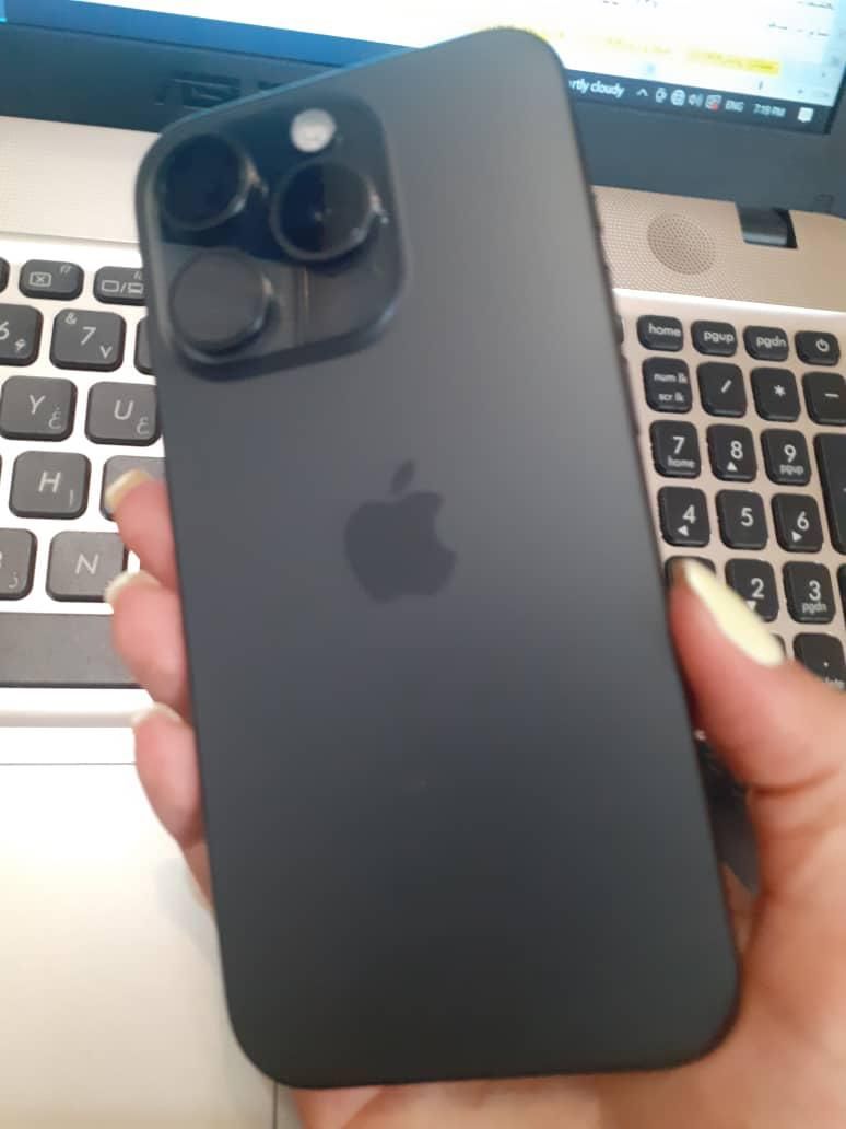 اپل iPhone 15 Pro با حافظهٔ ۲۵۶ گیگابایت|موبایل|تهران, ازگل|دیوار