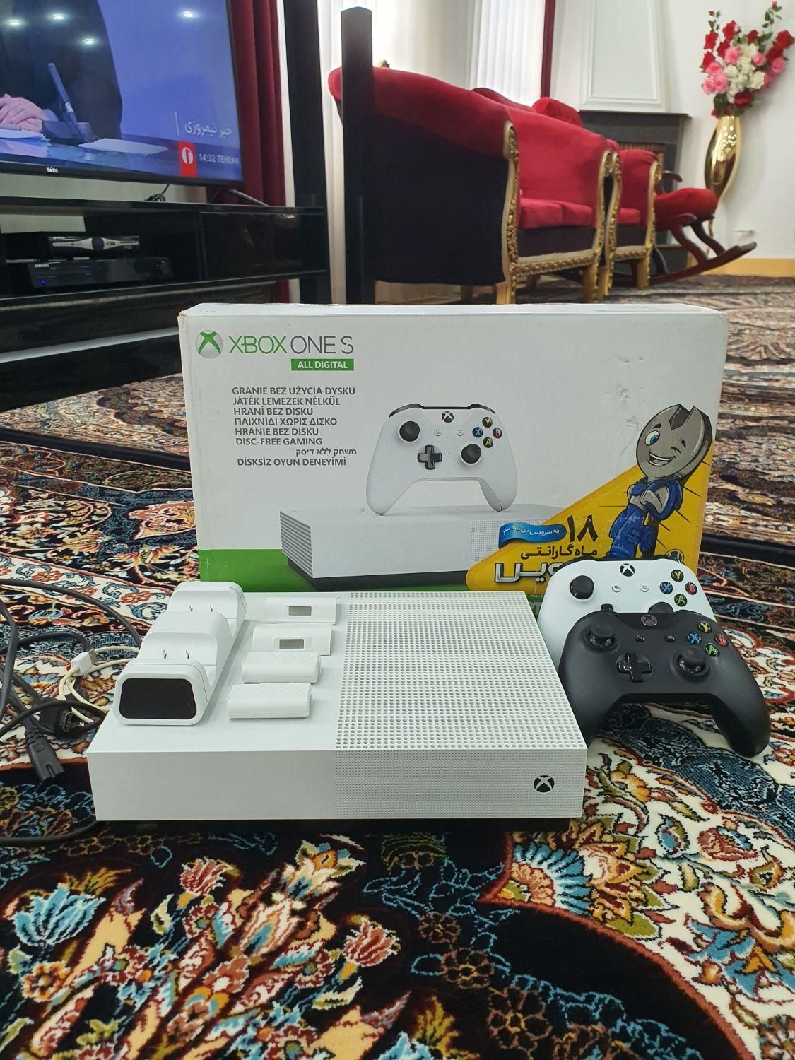 Xbox one s دو دسته فول گیم نو نو|کنسول، بازی ویدئویی و آنلاین|کرج, خرمدشت|دیوار