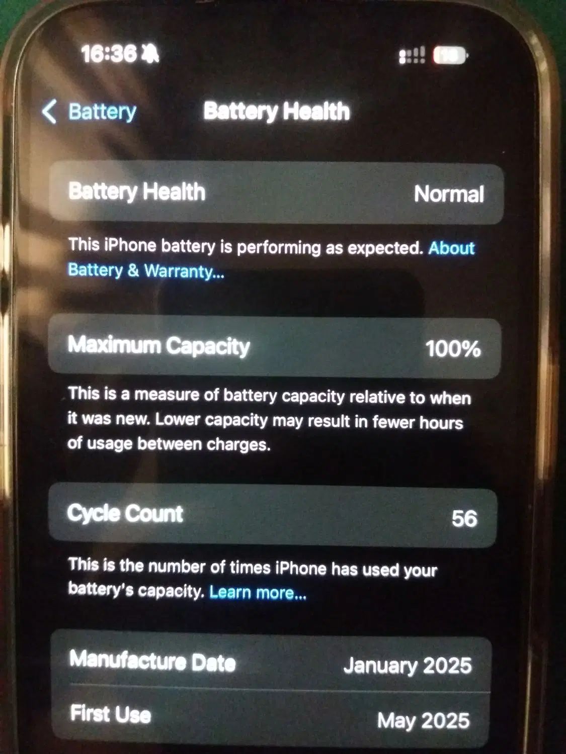 اپل iPhone 16 با حافظهٔ ۱۲۸ گیگابایت|موبایل|کرج, ساماندهی|دیوار