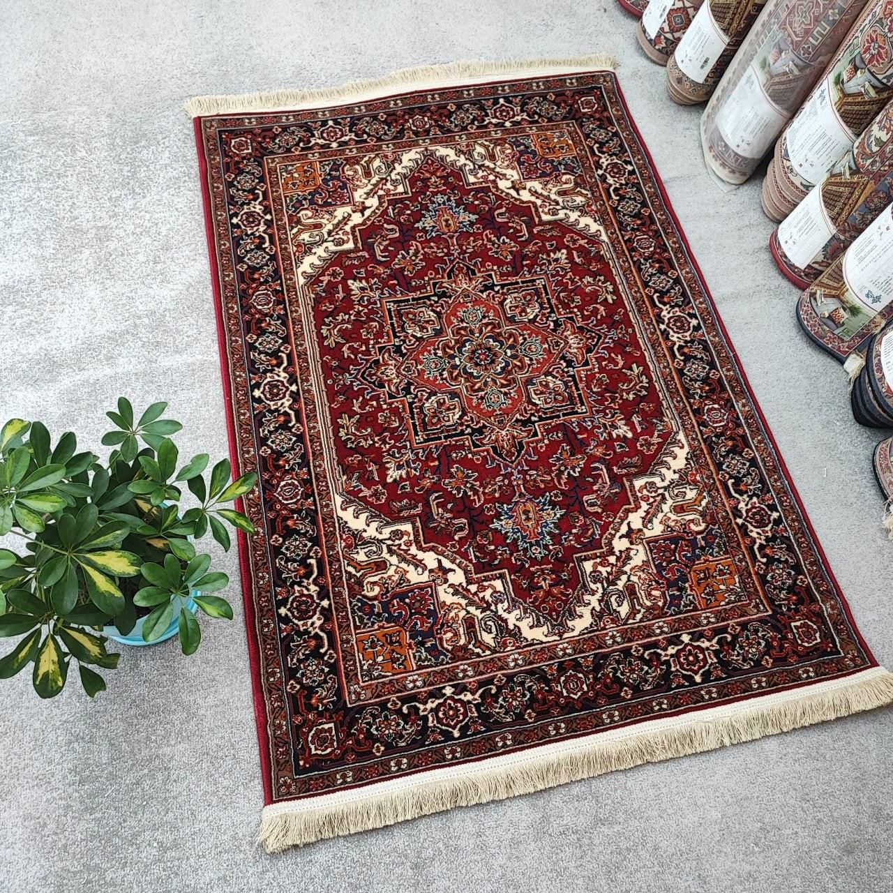 فرش ماشینی هریس لاکی ابعاد۱/۵و۴و۶و۹و۱۲متری روستایی|فرش|تهران, مولوی|دیوار