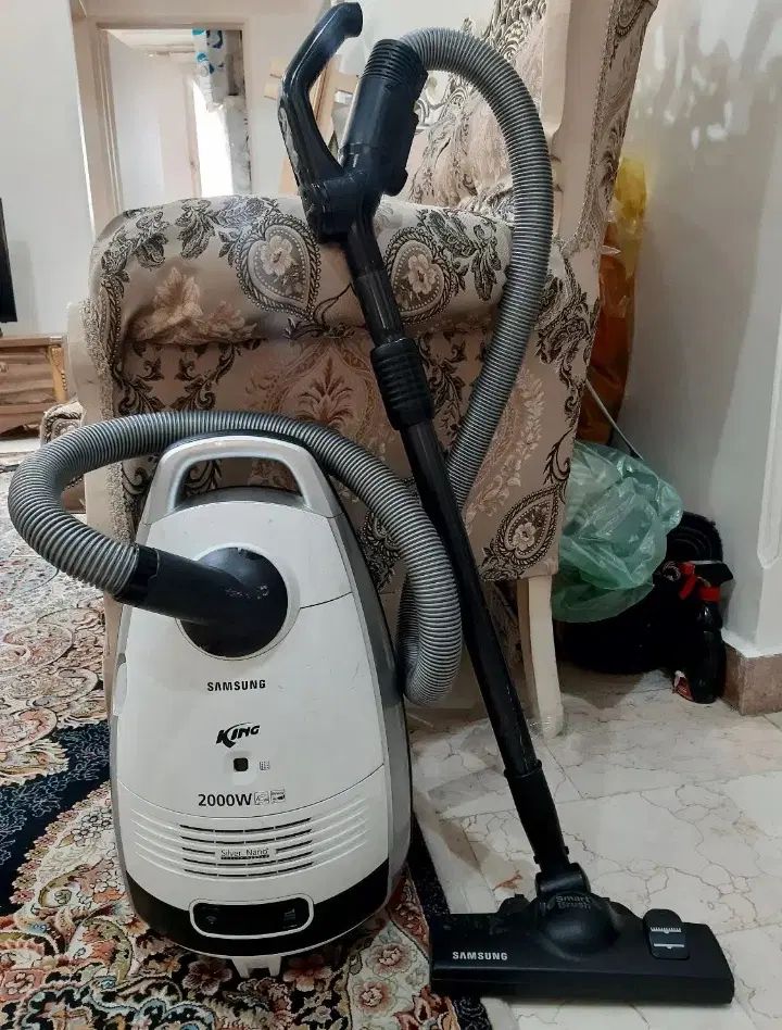 جاروبرقی سامسونگ کینگ با تمام لوازم ۲۰۰۰ وات|جاروبرقی، جارو شارژی، بخارشو|رشت, شهرک الغدیر|دیوار