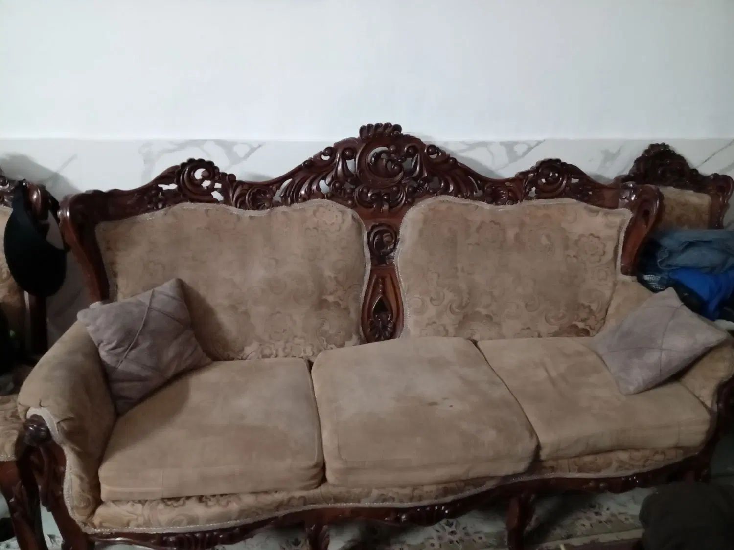 مبل راحتی سلطنتی|مبلمان خانگی و میز عسلی|تهران, منیریه|دیوار