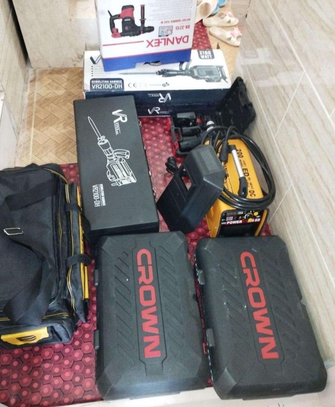 اجاره ابزارآلات پیکوردریل موتورجوش سنگ فرس اتو و..|خدمات پیشه و مهارت|کرمان, |دیوار