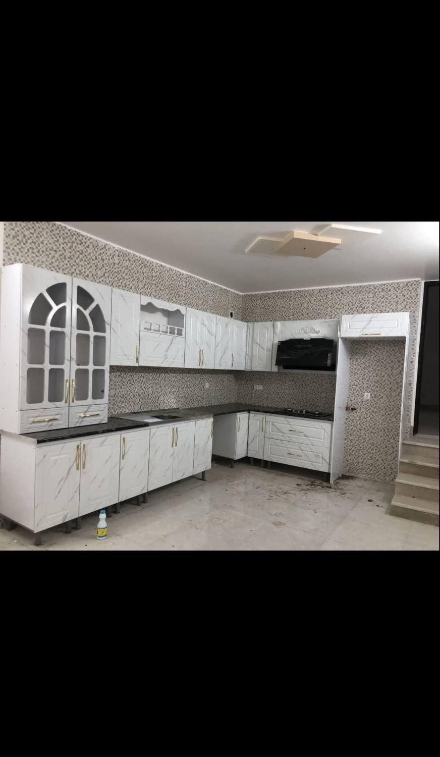 کابینت نئوکلاسیک رنگ زیتونی جدید 1404|مصالح و تجهیزات ساختمان|دیلمان, |دیوار