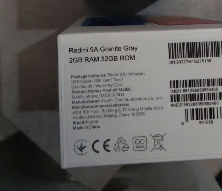 گوشی redmi 9A|موبایل|مشهد, جانباز|دیوار
