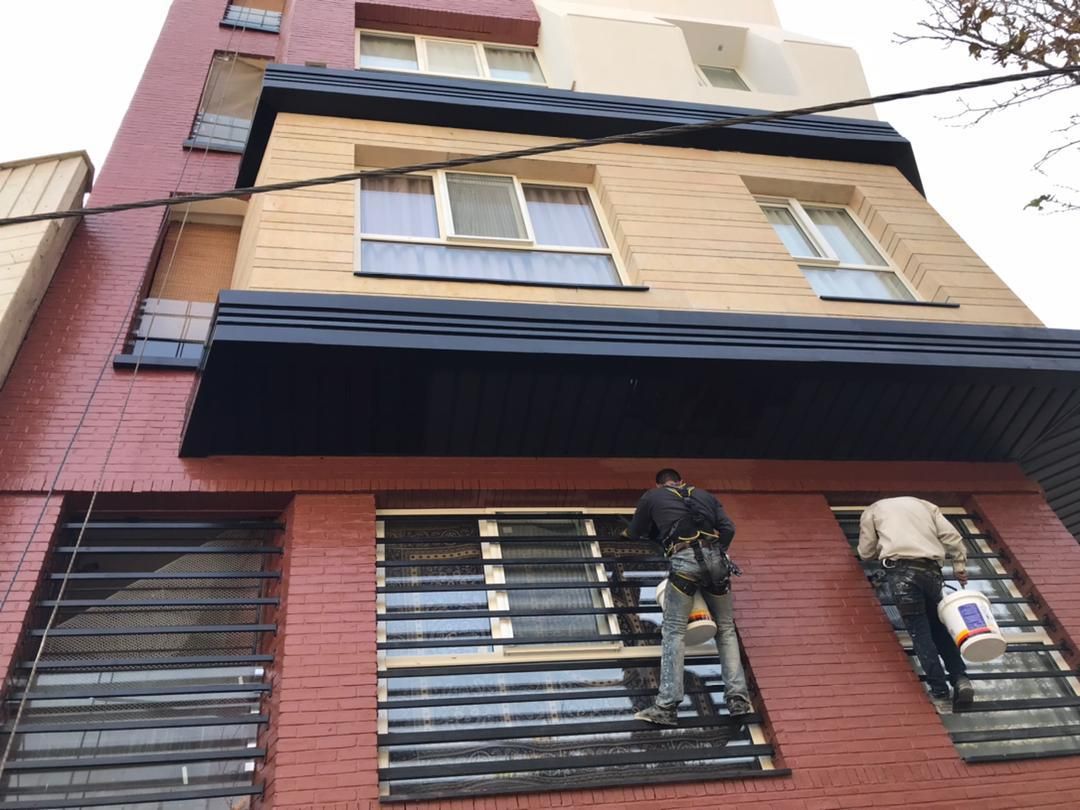 شستشوی نما،نماشویی خدمات نما با طناب(نانونماکوشا)|خدمات نظافت|تهران, اقدسیه|دیوار