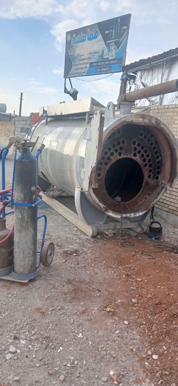 تعمیرات دیگ بخار تعویض لوله /اسید شویی|ماشین‌آلات صنعتی|کرج, کیانمهر|دیوار