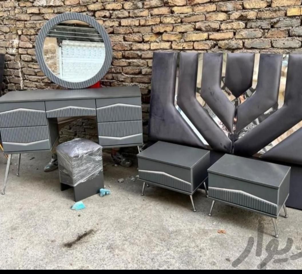 سرویس خواب کامل چستر درختی|تخت و سرویس خواب|کرمان, |دیوار