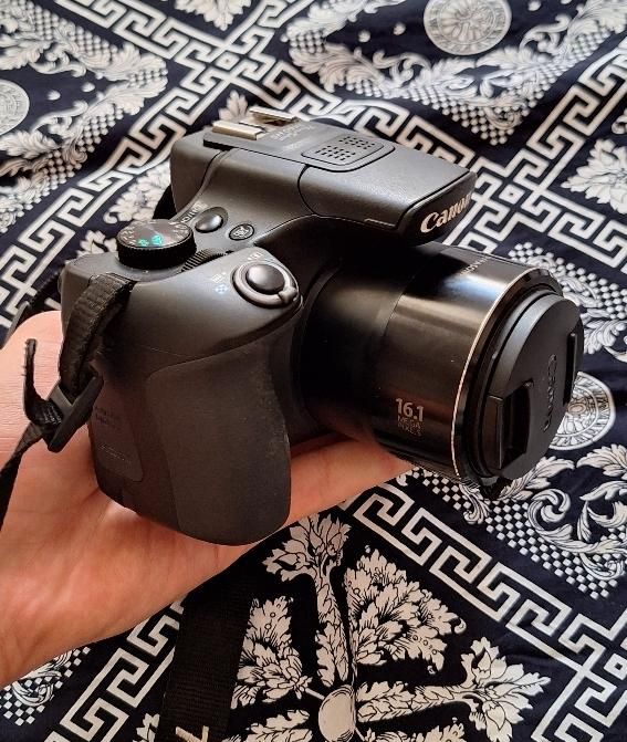 دوربین کانن Canon sx60 HS معاوضه با ایفون|دوربین عکاسی و فیلم‌برداری|قم, شهرک قدس|دیوار