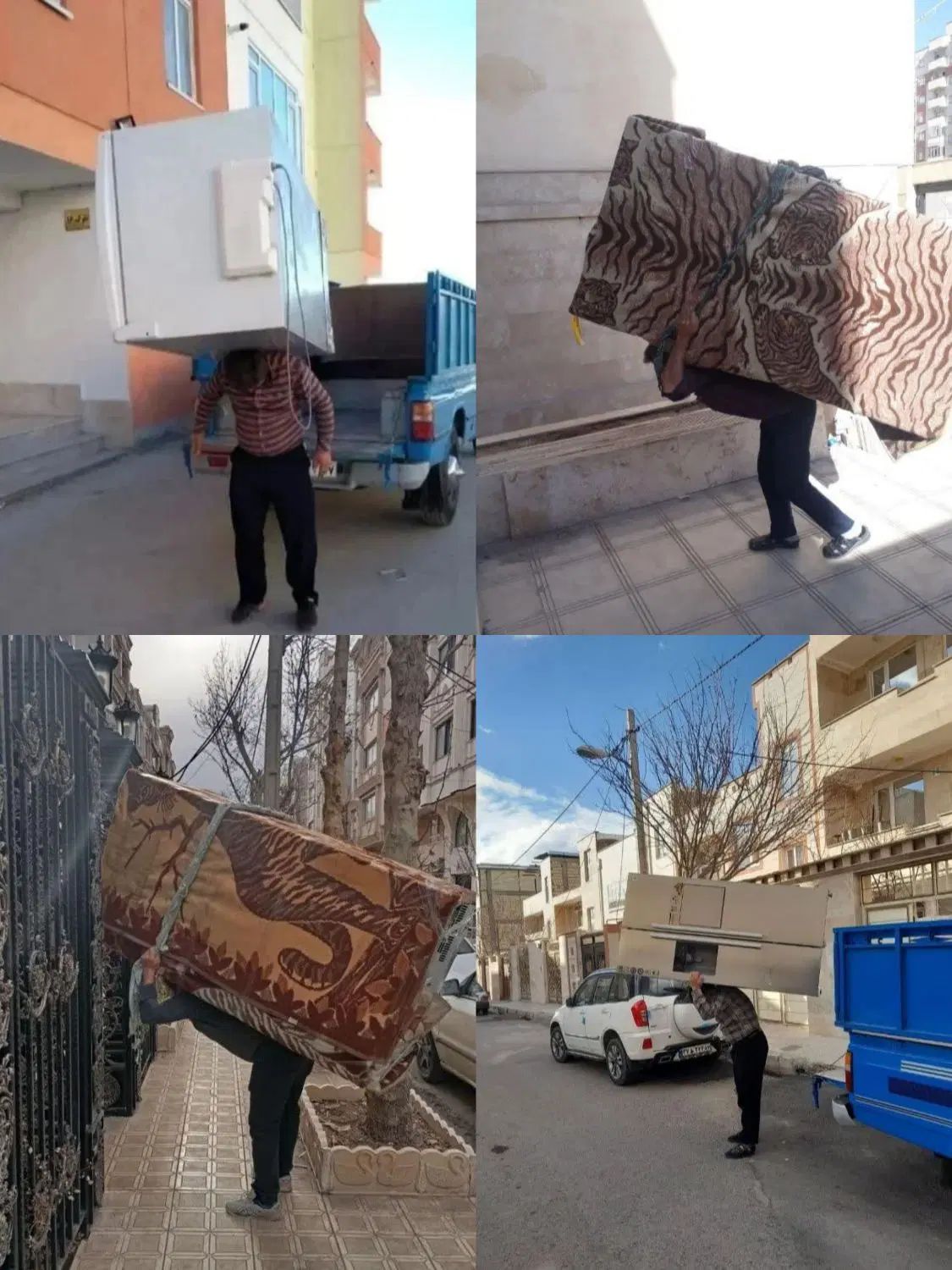 باربری نیسان بار رزق حلال حمل اثاثیه منزل با کارگر|خدمات حمل و نقل|قم, شهرک قدس|دیوار