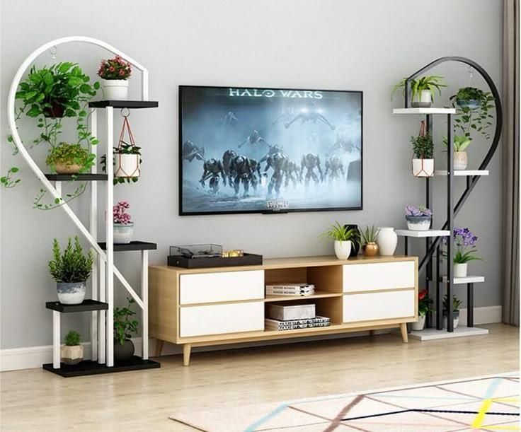 استند گل و گلدان|گل و گیاه طبیعی|شیراز, نصر|دیوار