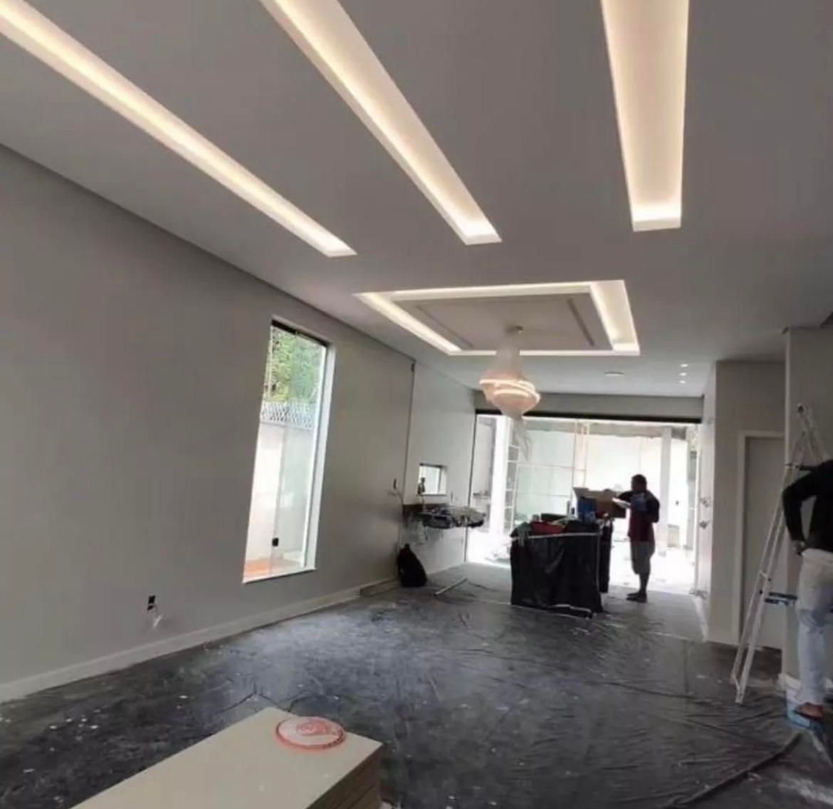 اجرای کناف تایل دامپا (نقاشی و نورپردازی)|خدمات پیشه و مهارت|شیراز, فرهنگ شهر|دیوار