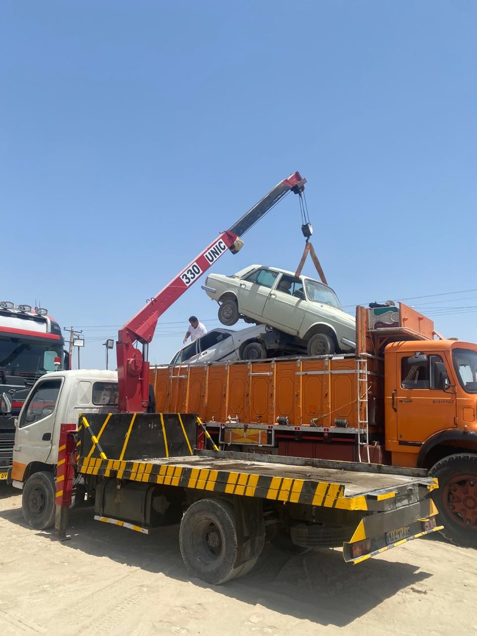 خدمات جرثقیل کفی جاده ای شبانه روز|خدمات حمل و نقل|زاهدان, |دیوار