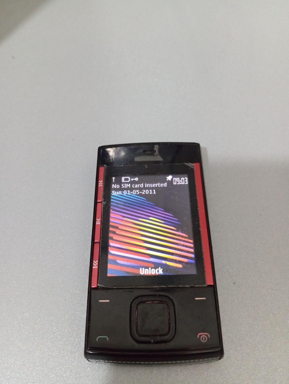 nokia x3|موبایل|قم, نیروگاه|دیوار
