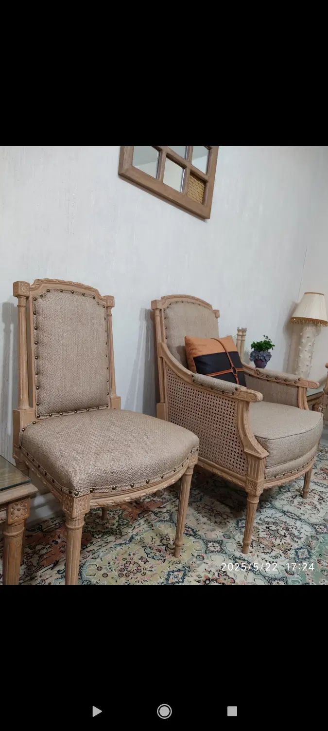 مبل و صندلی با چوب راش گرجستان و پارچه ترک|مبلمان خانگی و میز عسلی|تهران, پیکان شهر|دیوار
