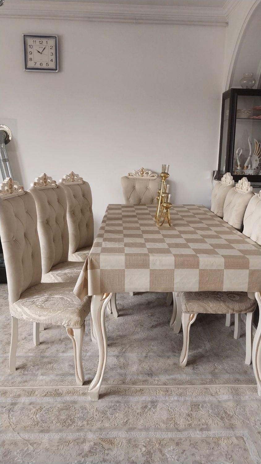 نهار خوری8نفرە|میز و صندلی غذاخوری|مهاباد (آذربایجان غربی), |دیوار