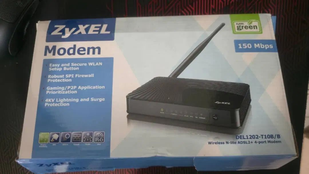 مودم Adsl2 زایکسل مدل DEL1202-T10A/B|مودم و تجهیزات شبکه|تهران, مرزداران|دیوار