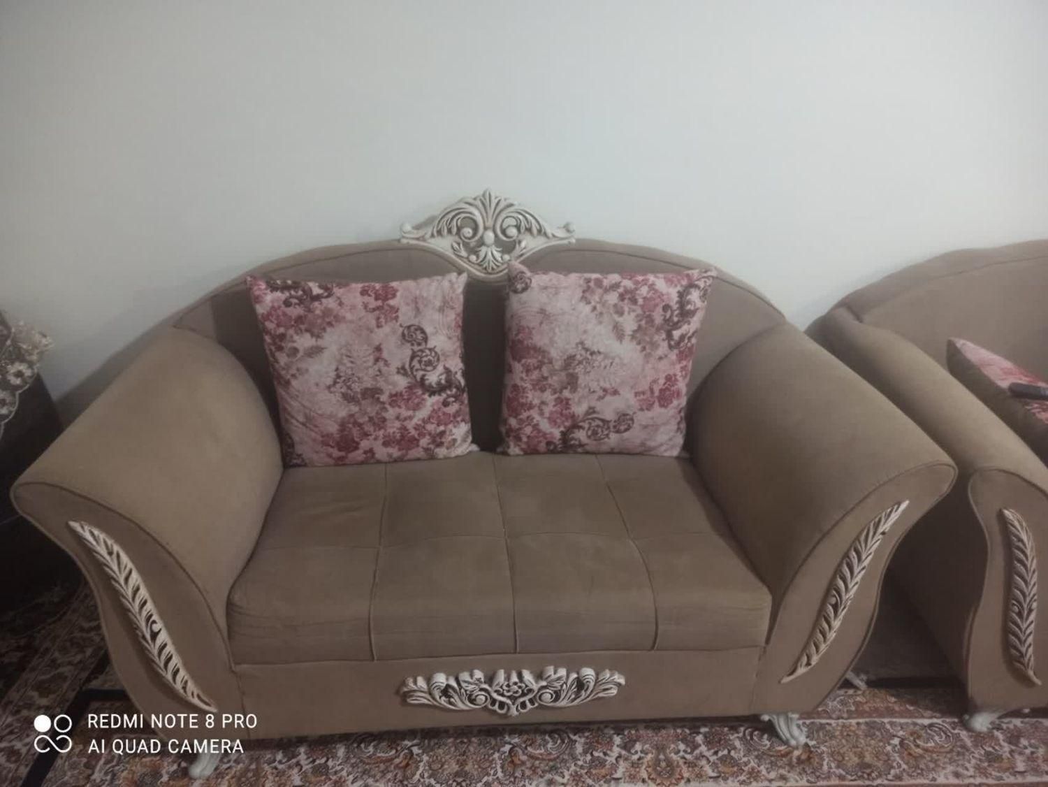 مبل هفت نفره|مبلمان خانگی و میز عسلی|اهواز, گلستان|دیوار