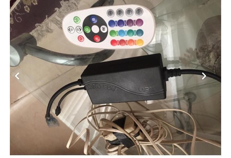 ال ای دی ریسه رنگی نو  مدل RGB با کلیه ملزومات|ریسه و چراغ تزئینی|تهران, سجاد|دیوار