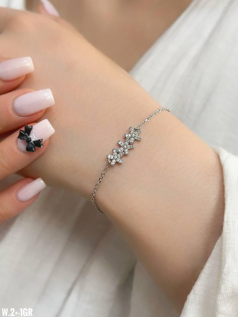 دستبند نقره قلب بینهایت کدheart07 کادویی تولد و...|بدلیجات|تبریز, |دیوار