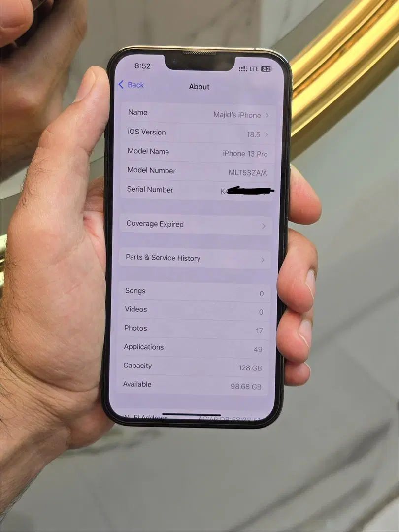 iPhone 13 pro 128 zaa|موبایل|رشت, پارک شهر|دیوار