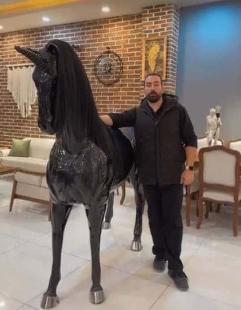 اسب بزرگ لوکس و مدرن اندازه اسب طبیعی|مجسمه، تندیس، ماکت|تهران, خاوران|دیوار