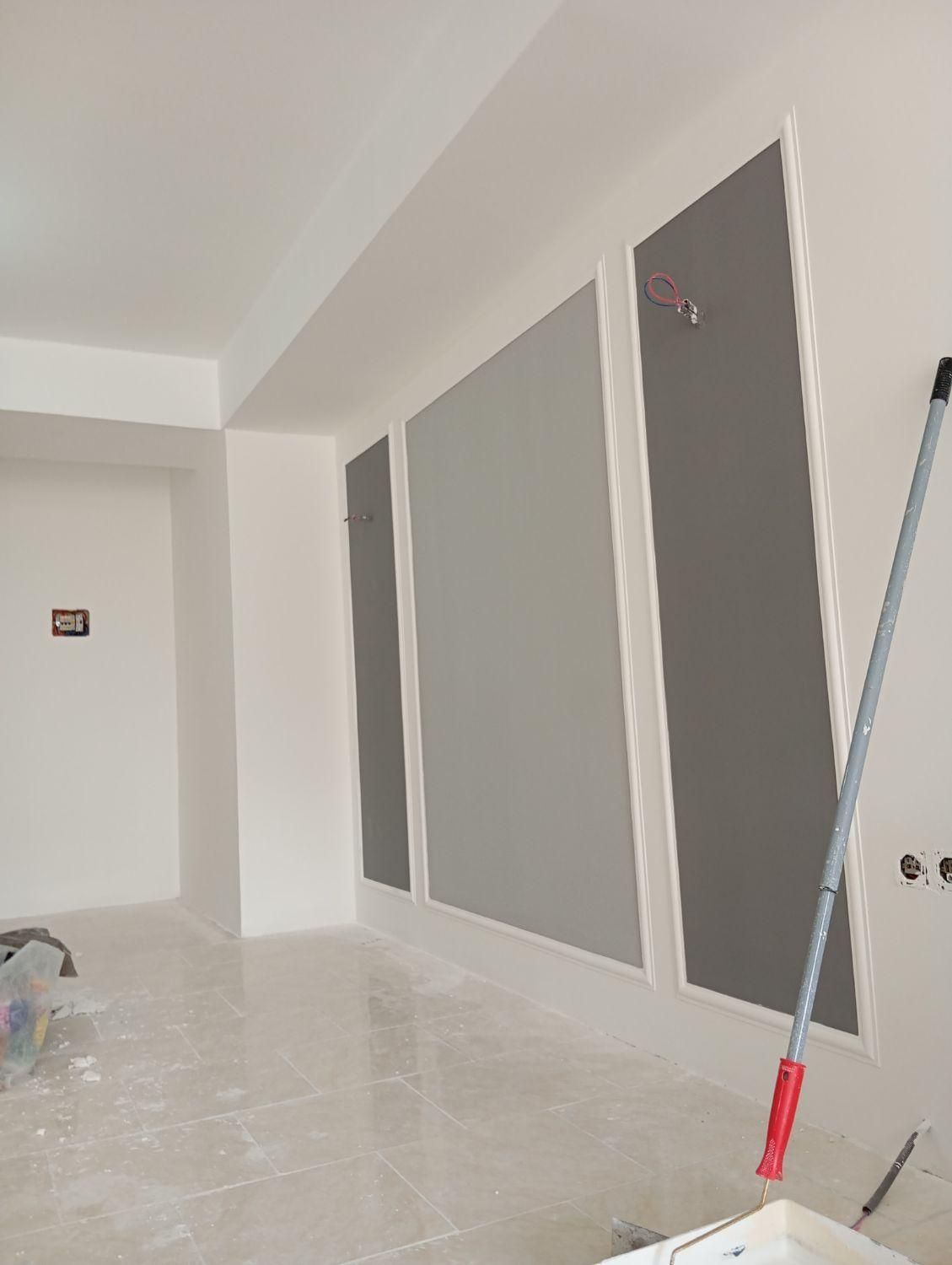 نقاش نقاشی رنگ آمیزی خورده کاری پذیرفته می شود|خدمات پیشه و مهارت|کرج, گلشهر|دیوار