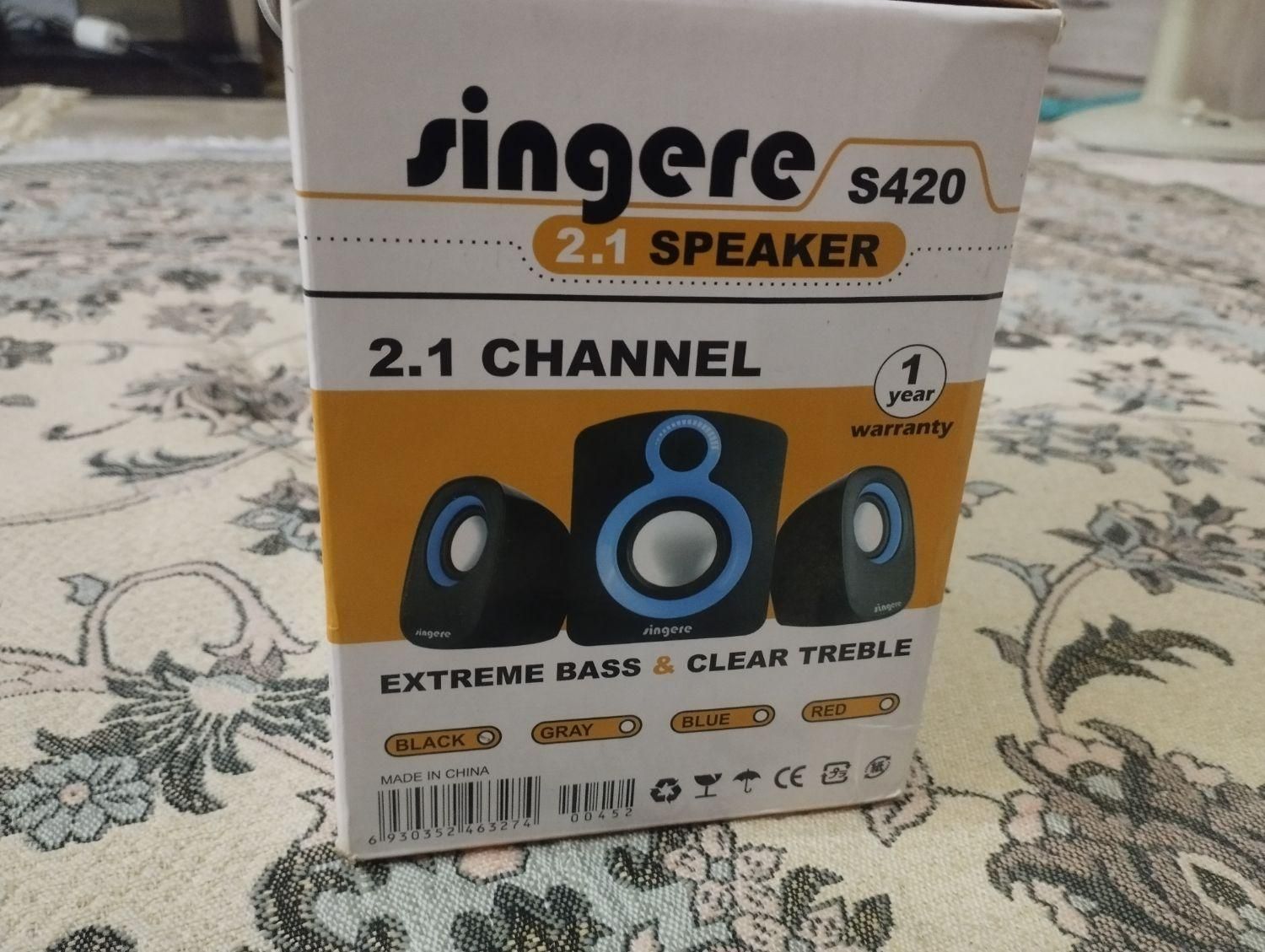 اسپیکر singere s420 ساخت کشور چین|قطعات و لوازم جانبی رایانه|تهران, شهرک نفت|دیوار