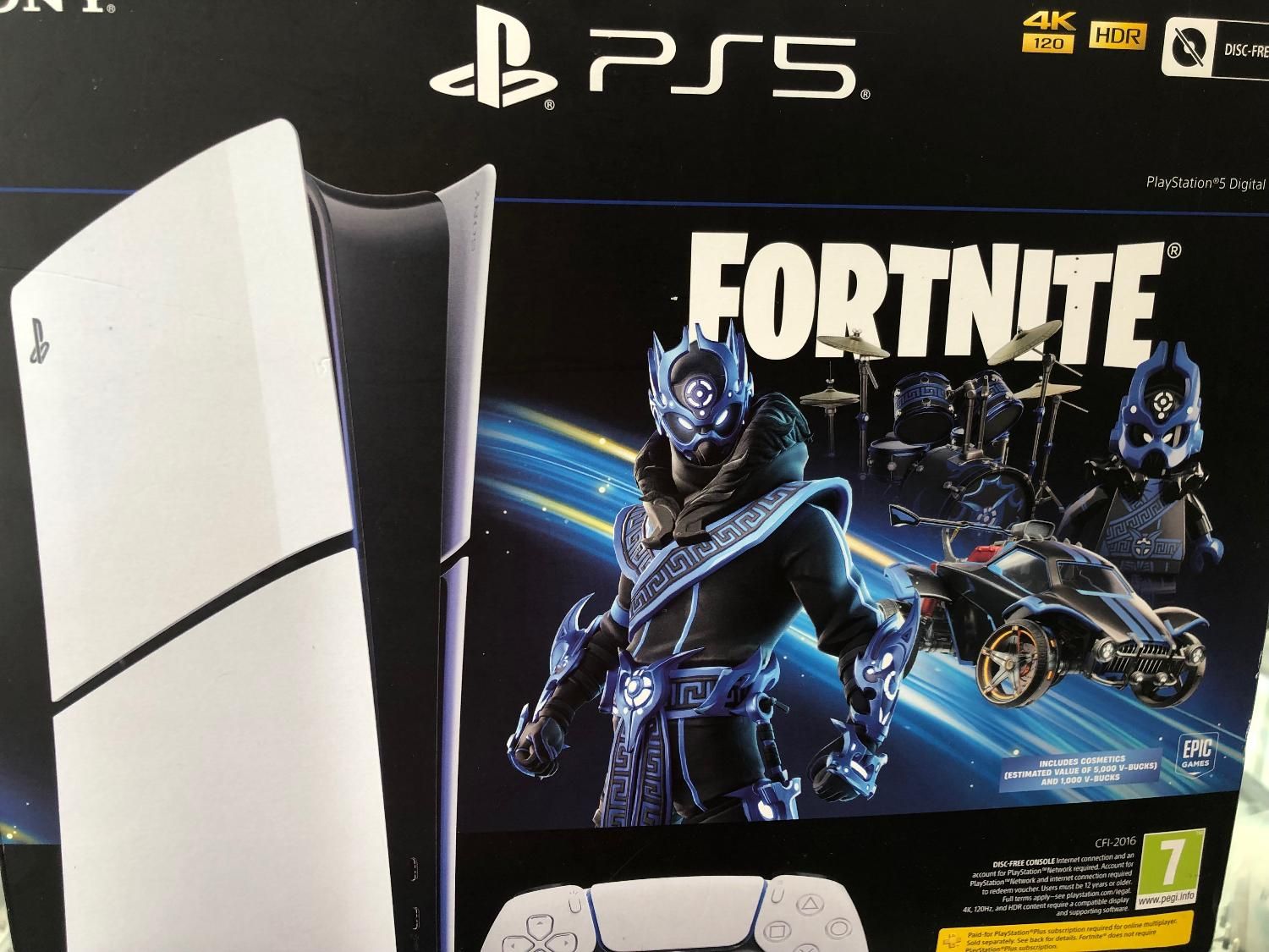 Ps5 slim 2016 digital فایو اسلیم آکبند با بازی|کنسول، بازی ویدئویی و آنلاین|همدان, |دیوار