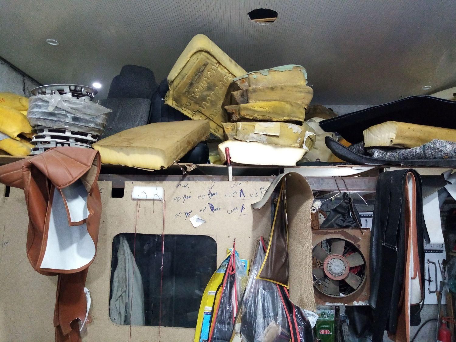 تشکدوزی اتومبیل سبک وایسوزو و نیسان|خدمات موتور و ماشین|قائم‌شهر, |دیوار