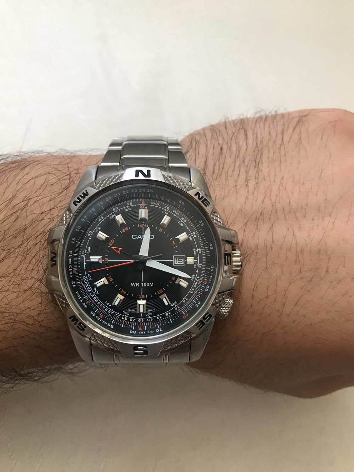 (کاسیو خلبانی casio)سیکو ۵ گارمین اسپریت|ساعت|تهران, افسریه|دیوار