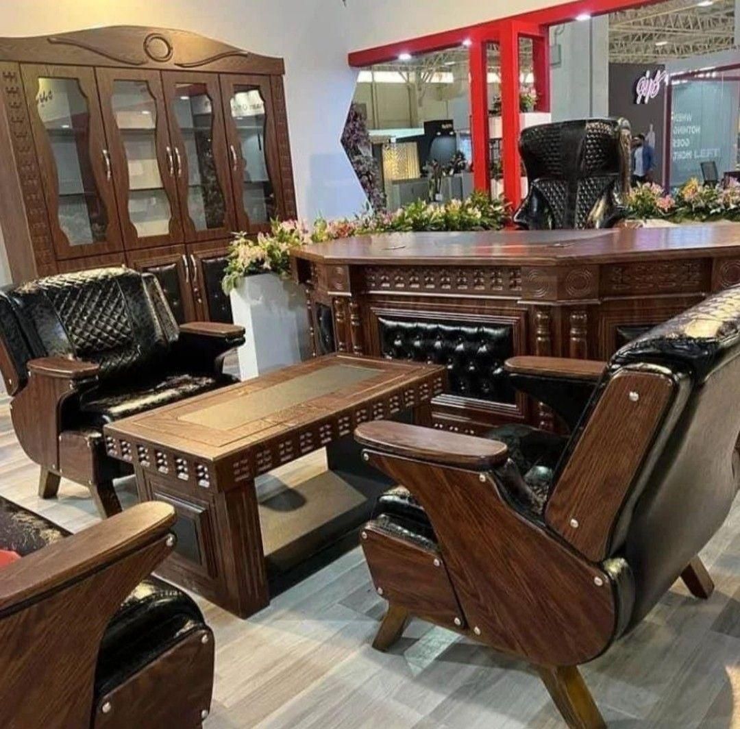 ست مبلمان فورتیک اسپانیایی ابنوس کاراد لئون سزار|دفتر کار|زاهدان, |دیوار