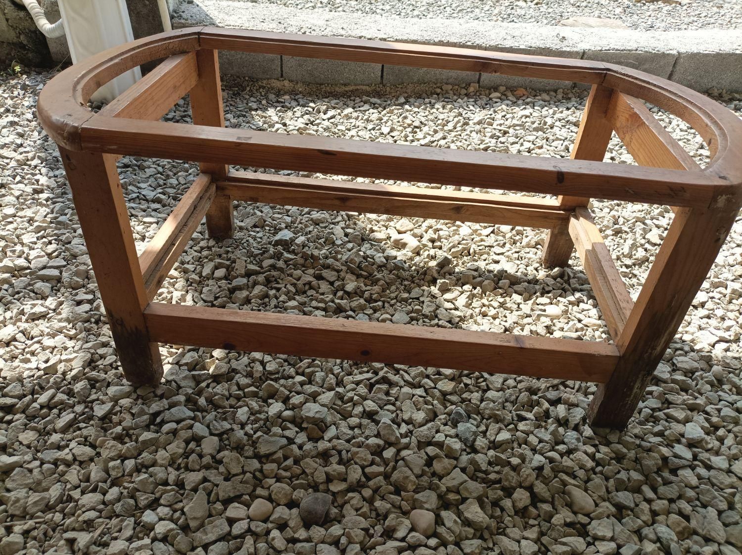 میز جلو مبلی بدون شیشه تمام چوب|مبلمان خانگی و میز عسلی|آمل, |دیوار