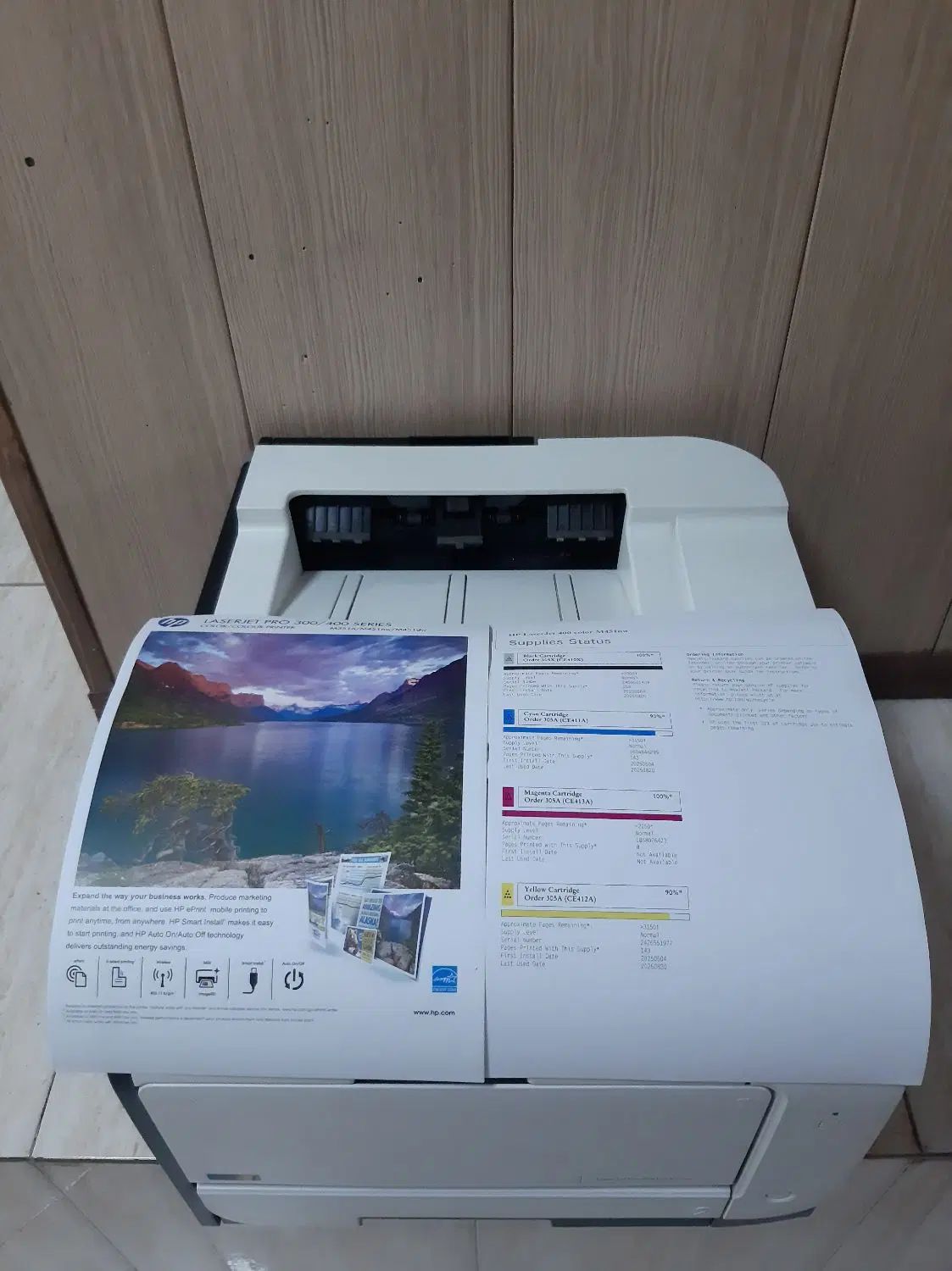 پرینتر رنگی تک کاره وایرلس و شبکه hp451nwفول شارژ|پرینتر، اسکنر، کپی، فکس|تهران, نجات اللهی|دیوار