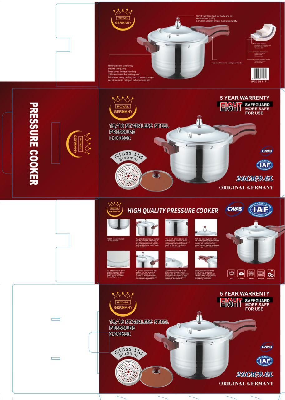 زودپز تک دسته و دوقلو رویال المان|ظروف پخت‌وپز|یزد, |دیوار