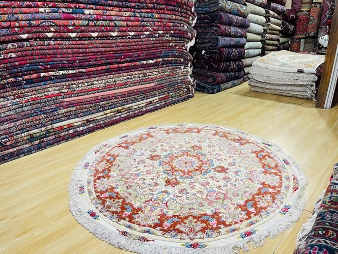 فرش گرد قطر ۲ علیا تبریز ۵۰ رج|فرش|تهران, سلسبیل جنوبی|دیوار