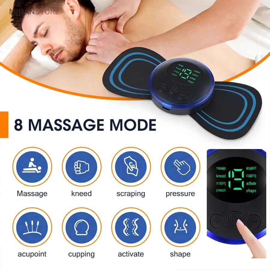 ماساژور لرزشی و الکتریکی مدل پروانه‌ای EMS اصلی|آرایشی، بهداشتی، درمانی|رشت, توشیبا|دیوار