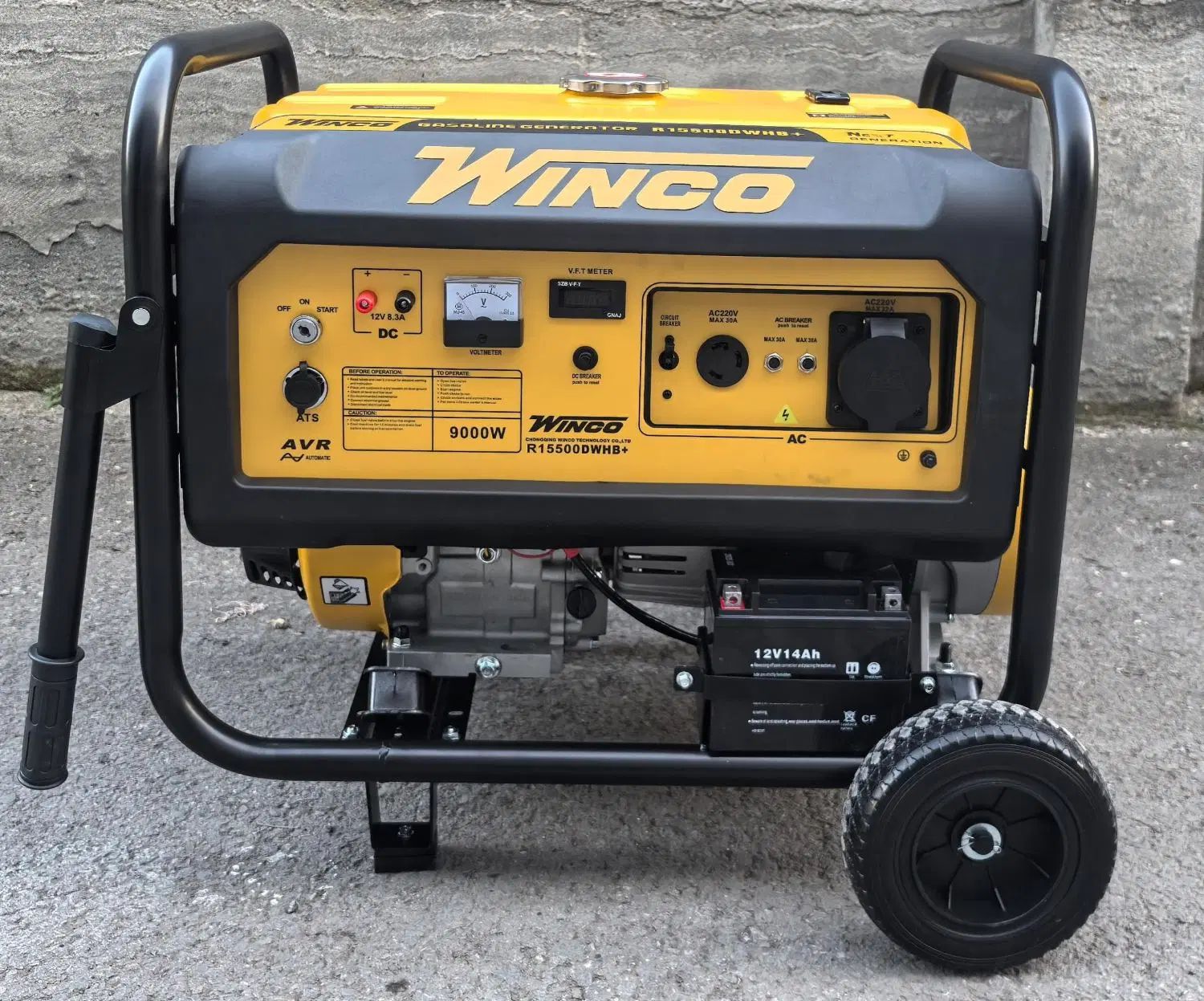 موتور برق ۱۰ کیلووات ریموت استارت وینکو.WINCO|ماشین‌آلات صنعتی|تهران, بهارستان|دیوار