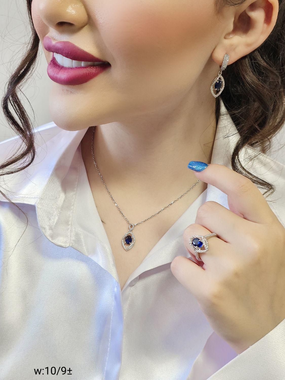 نیم ست نقره یاریم ست گوموش دوغوم گونو اوچون تولد|بدلیجات|تبریز, |دیوار