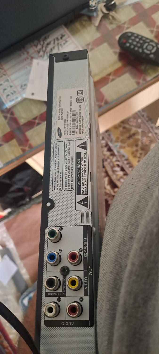 DVD سامسونگ|پخشکننده DVD و ویدیو|نظرآباد, صالح آباد|دیوار