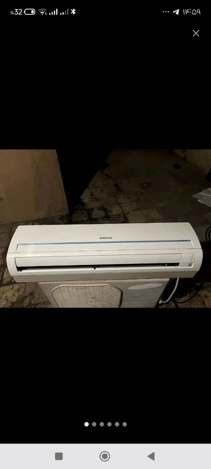 کولر گازی ۲۴۰۰۰ سامسونگ لوله و کابل نو بدون تعمیر|کولر گازی و فن‌کوئل|سنندج, |دیوار