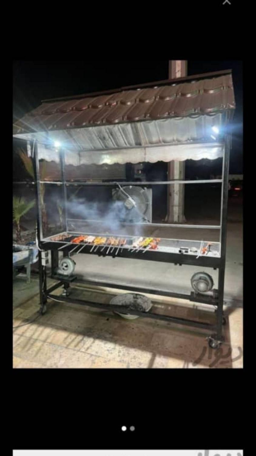 منقل گازی ذغالی جیگرکی باربیکیو 96851|کافیشاپ و رستوران|تهران, افسریه شمالی|دیوار