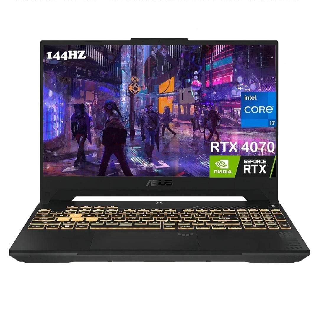 لپ تاپ ASUS TUF/نسل 12/CORei7/رم 16/گرافیک 8G 4070|رایانه همراه|رفسنجان, |دیوار