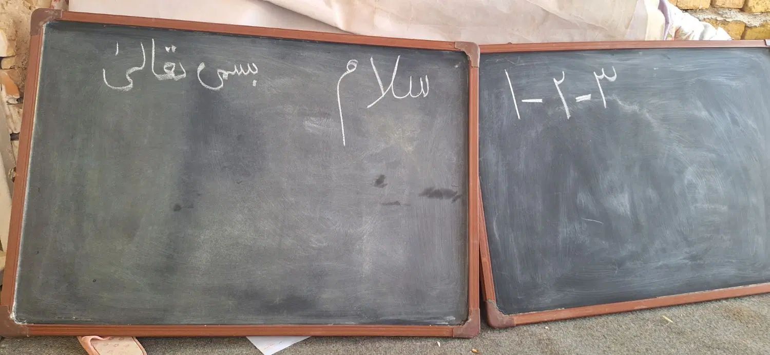 تخته وایت برد دو  رو ۶۰ در ۹۰|لوازم التحریر|مشهد, کوی سیدی|دیوار