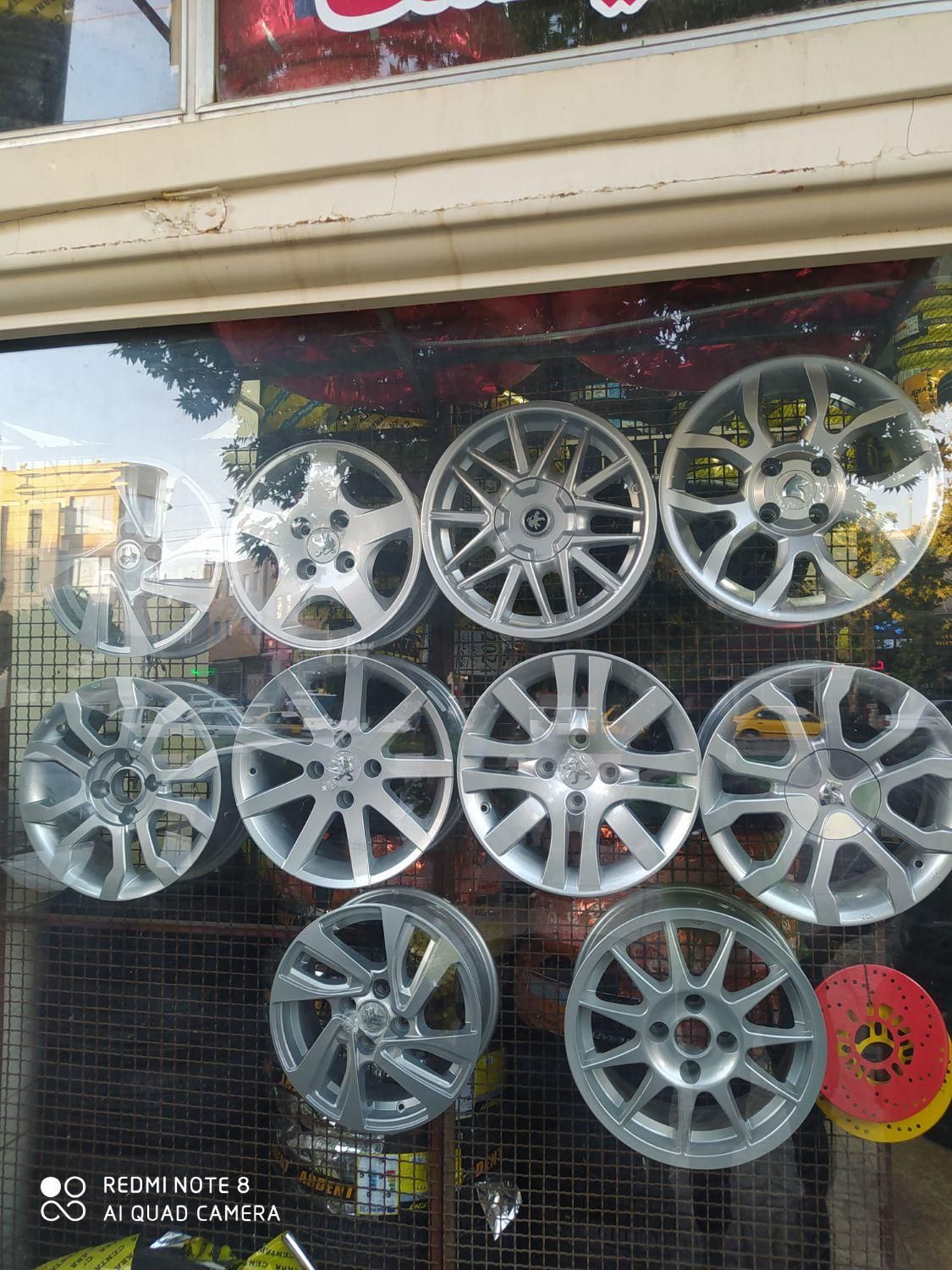 لاستیک ۱۳و۱۴و۱۵سواری رینگ|قطعات یدکی و لوازم جانبی|کرمانشاه, |دیوار