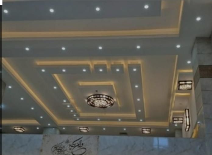 سقف کاذب کناف  سقف۶۰  در۶۰  رنگ امیزی|خدمات پیشه و مهارت|زاهدان, |دیوار