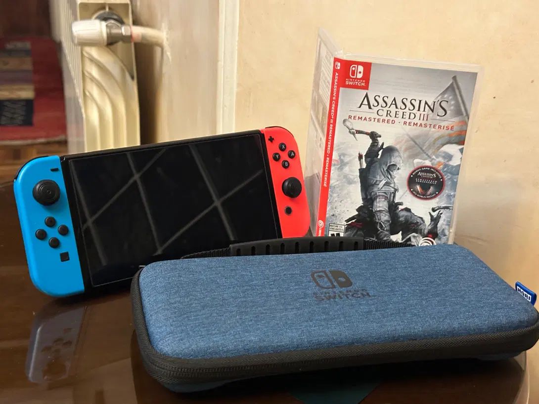 Nintendo switch oled|کنسول، بازی ویدئویی و آنلاین|تهران, حشمتیه|دیوار