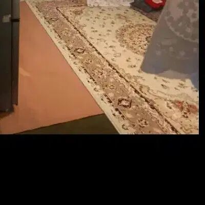 یک عدد فرش 12متری کرمی نو سالم 500شونه 1200تراکم|فرش|اصفهان, عمان سامانی|دیوار