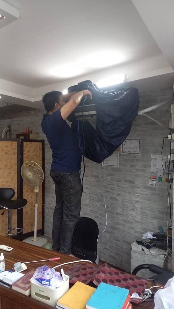 تعمیرکار کولرگازی سرویسکارپکیج رادیاتور نصاب کولر|خدمات پیشه و مهارت|رشت, گلسار|دیوار